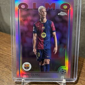 2024-25 Topps Chrome UEFA Club Competition ダニ・オルモ FCバルセロナ /299