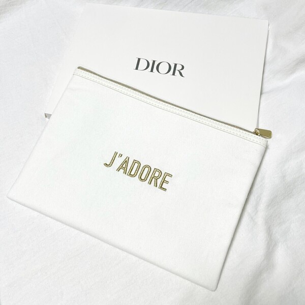 Dior ディオール ノベルティポーチ ポーチ クリスチャンディオール ノベルティ コスメポーチ 非売品新品未使用 箱なし