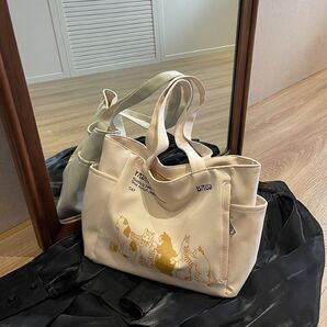 新作 トートバッグ バッグ 大きめ レディース ネコ 猫柄 ねこ キャンバス A4 軽量 大学生 シンプル 通勤 通学 大容量 高校生 ホワイト