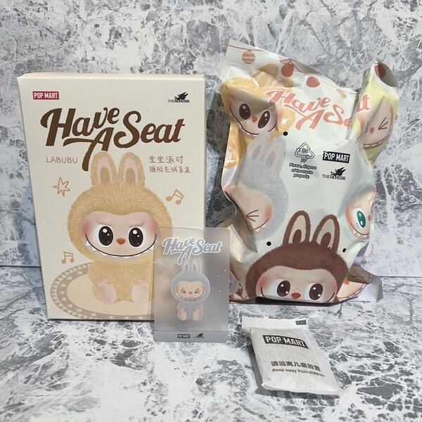 正規品 Labubu Have a Seat HEHE ラブブ popmart