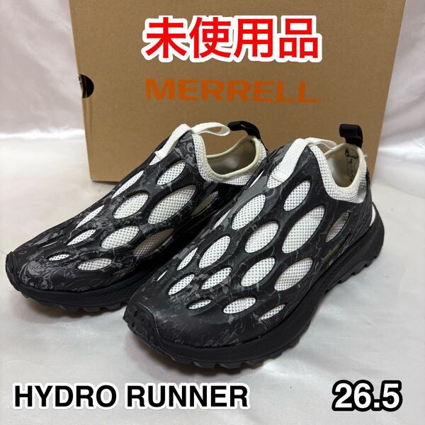 【未使用品】MERRELL HYDRO RUNNER 26.5 US8.5☆メレル ハイドロランナー メッシュアッパーシューズ J004211☆アウトドア 水陸 キャンプ☆
