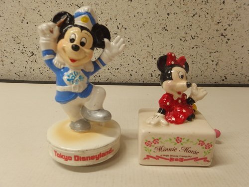 オルゴール 東京ディズニーランド ミッキー ミニー カップフィギュア