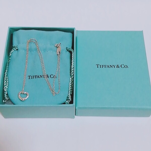 ティファニー エルサペレッティ オープンハート ペンダント XS 11mm AG シルバー ネックレス TIFFANY&Co. 送料無料 正規品B