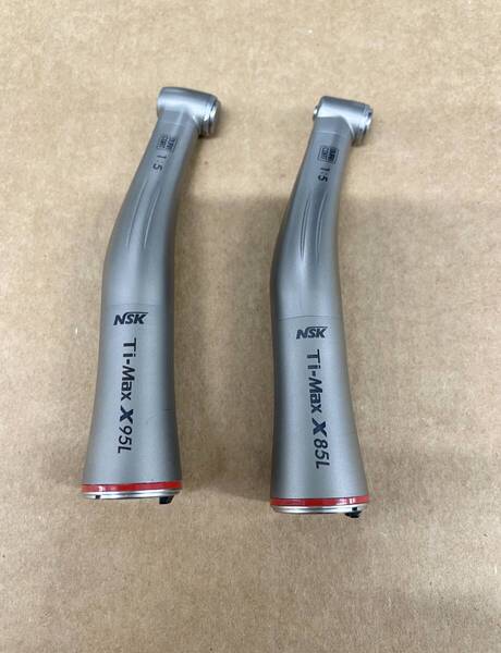 歯科 倍速 コントラアングルハンドピース 中古2本セット X95L&X85L