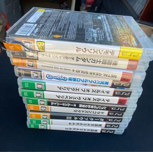 ★PS3 ソフト11本★中古品/まとめ売り/メタルギア/TALES/戦国BASARAなど/アクションRPG/シミュレーション/動作未確認/ケース破損/ゲーム