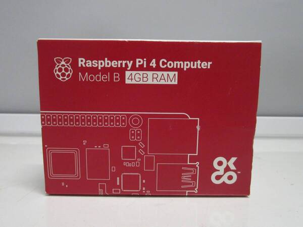 【送料無料】Raspberry Pi 4 Model B 4GB RAM Made in UK ②新品未開封