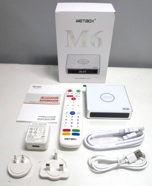 【送料無料】iMETBOX M6 TVBOX愛米 Android12 8kHD 中古品
