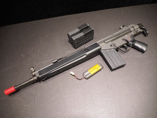 G3A4 オートマチック電動エアーガン Yahoo!オークション -「g3a4 電動ガン」(ミリタリー) の落札相場