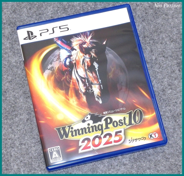 即決 PS5 Winning Post 10 2025 ウイニングポスト 競馬シミュレーション コーエーテクモゲームス 送料無料
