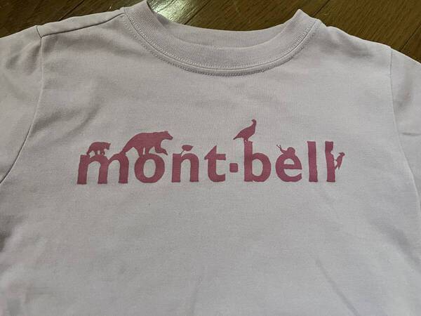 mont bell モンベル キッズ ドライ 速乾 tシャツ 110