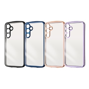 Galaxy A55 5G 高透明 耐衝撃 TPU ソフト ケース カバー ジャケット METAMORU ストラップホール エアクッション 薄型 スリム カメラ保護