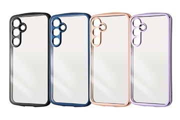 Galaxy A55 5G 高透明 耐衝撃 TPU ソフト ケース カバー ジャケット METAMORU ストラップホール エアクッション 薄型 スリム カメラ保護