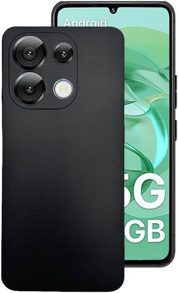 For UMIDIGI G9 5G/G9A ケース ブラック 耐衝撃 軽・薄型 保護カバー スマホケース 傷つけ防止 (ブラック)