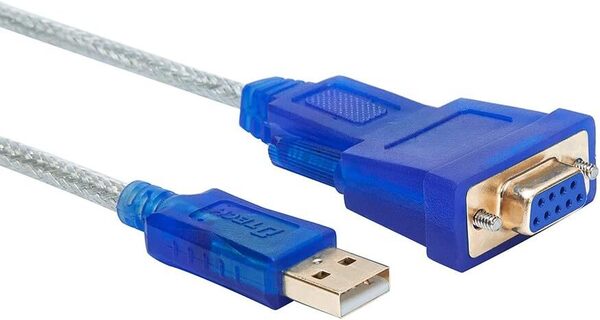 DTECH USBシリアルケーブル 1.8m USB-RS232C 変換 クロス接続 クロスケーブル USBtypeA to D-sub9ピン オスーメス RTXシリーズ