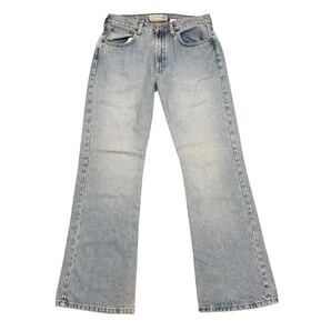 90s Abercrombie&Fitch アバクロ デニム パンツ ジーンズ フレア USA製 アメカジ ヴィンテージ W31