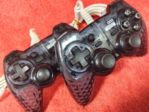 3【PS3//PC】HORI ホリパッド3ミニ クリア USB接続 ゲームパッド