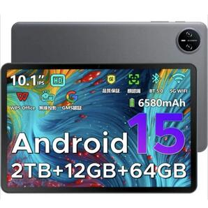 DOOGEE A9 アンドロイド 15 タブレット 10インチ、12GB+64GB+2TB拡張、8コアCPU GMS認証+Type-C充電+6580mAh Android15 wi-fiモデル