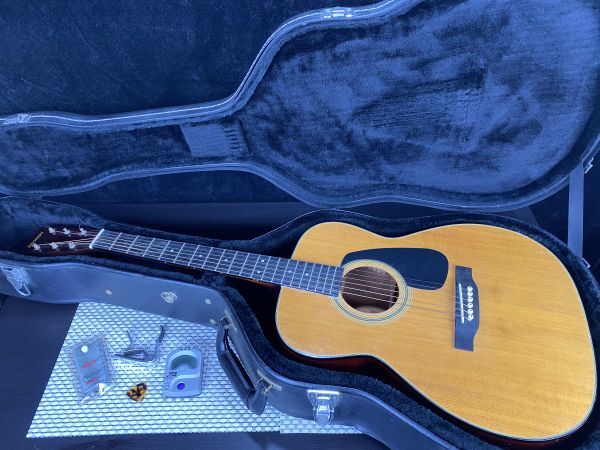 Morris モリース MF201Nアコースティックギター 硬質ケース付き Yahoo!オークション -「モーリス mf-201」の落札相場・落札価格