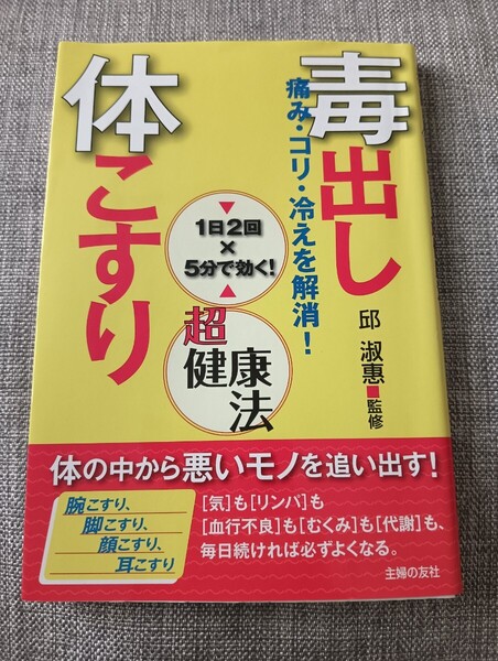 送料無料 毒出し体こすり超健康法 マッサージ 血流改善