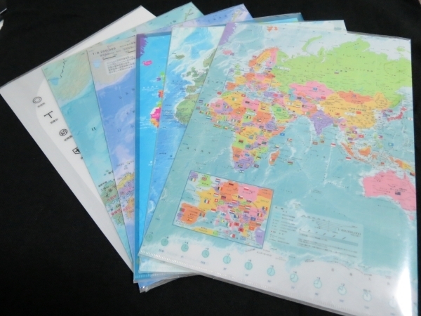 【文房具】クリアファイル6枚 A3(A4が2枚になってます) 650円×6枚=3900円(税込) 新品・未使用品 格安 即決