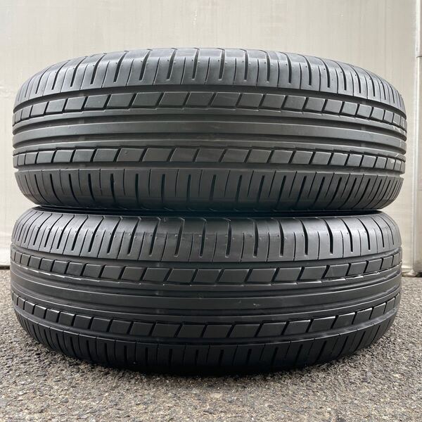 超バリ山.イボ残り☆ヨコハマ ECOSエコス ES31☆195/65R15☆2本SET☆国産MADE in ジャパン