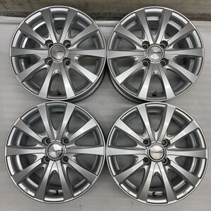 美品☆Weds☆14インチ 5.5J+38☆4本☆ルーミー.トール.アクア.ヤリス.カローラ.シエンタ.ノート..フリード.フィット.デミオ.スイフト