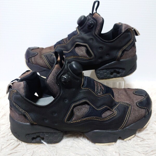 Reebok INSTAPUMP FURY リーボック インスタポンプフューリー スニーカー シューズ 靴 25.5cm メンズ ブラック/ブラウン