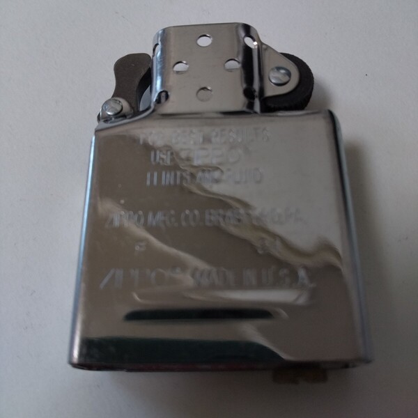 新品未使用 ZIPPO純正インサイドユニット(インナー) 対応モデル: レギュラータイプ/アーマーケース/フラットトップ/1937,1933,1932レプリカ