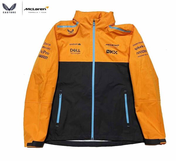 マクラーレン 2023 支給品 ハードシェルジャケット L 非売品 ノリス ピアストリ F1 CASTORE