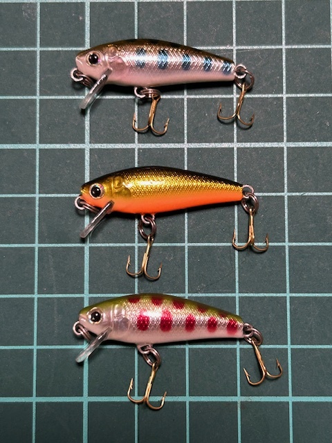 スカジットデザインズ　チップミノー （Ｆ） ６㎝　３個.（Ｓ） ６㎝ ４個セット スカジットデザインズ チップミノー - 越谷タックルアイランド