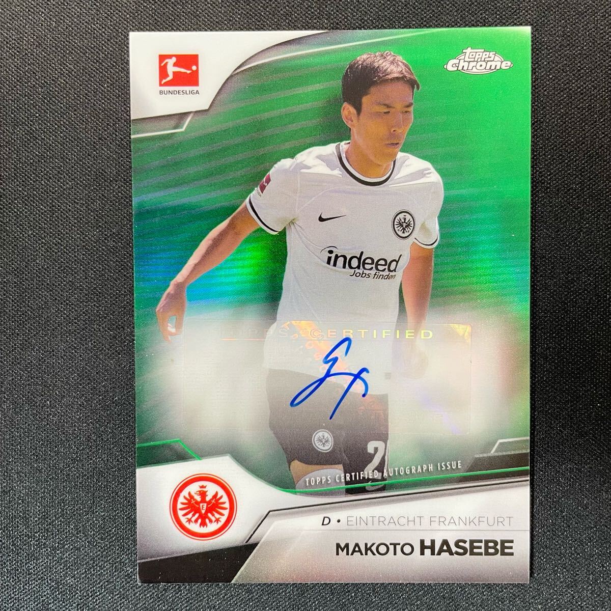 2018 サッカー日本代表 浦和レッズ ジャージーカード 長谷部誠