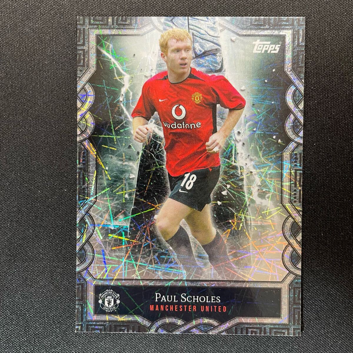 panini prism ポールスコールズ　サイン Paul Scholes 】2019-20 Panini Prizm Premier League Club