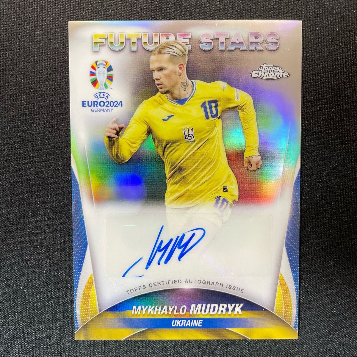 ミハイロ ムドリク 直筆 サイン入り ユニフォーム シャフタール チェルシー チェルシー コール・パーマー サイン入り24/25ユニフォーム