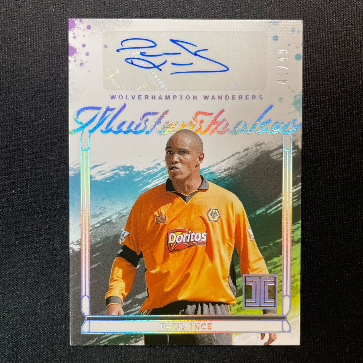 panini prism ポールスコールズ　サイン panini prism ポールスコールズ サイン