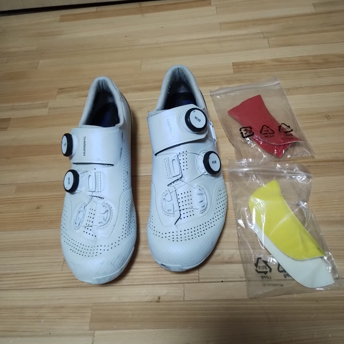 Shimano SH-WR41 Ratchet Cycling Shoes Women's 6.5 White Road