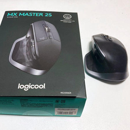 Logicool MX MASTER 2S ワイヤレスマウス (元箱・説明書・USBケーブルあり)