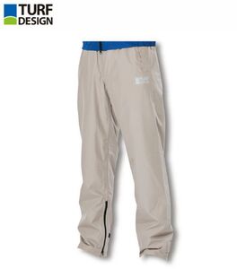即決 ◆ 送料サービス ◆ TURF DESIGN ◆ ターフデザイン ◆ レインパンツ TDRW-2370P ◆ ベージュ(O)