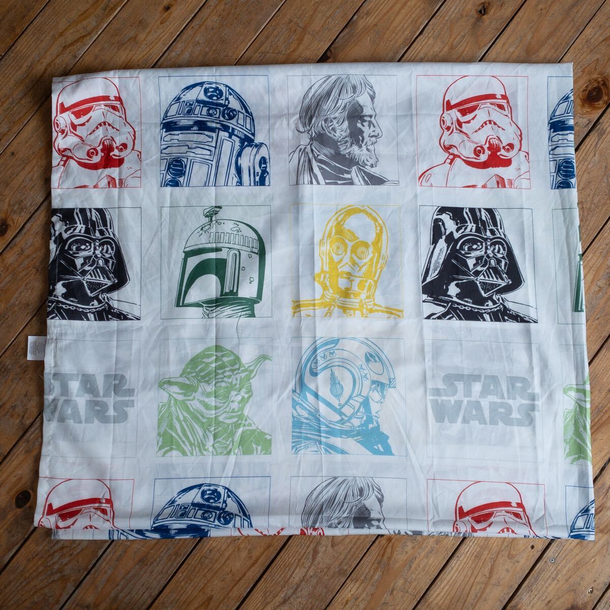 希少品70’sヴィンテージ　生地　スターウォーズ 希少品70'sヴィンテージ 生地 スターウォーズオンライン シ