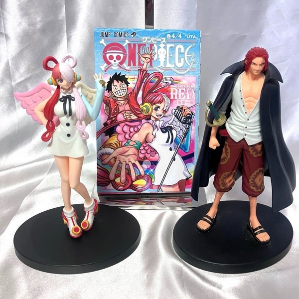 ONEPIECE FILMRED シャンクス&ウタ フィギュアセット 映画特典冊子付き ワンピースフィギュア バンプレスト DXF THE GRANDLINE SERIES