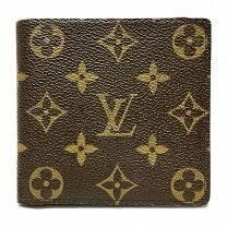 LOUISVUITTON ルイヴィトン モノグラムキャンパス ポルトフォイユマルコ M61675 二つ折り財布 カードスロット充実 スナップボタン開閉式