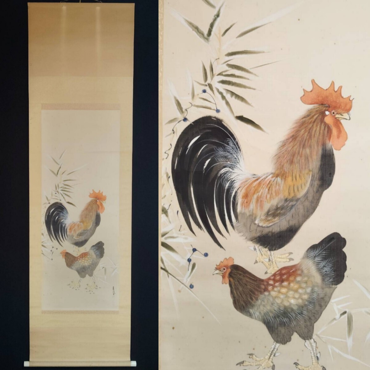 アメリカ製 ハンドペイント ニワトリの額絵 2025年最新】Yahoo!オークション -ニワトリ(絵画)の中古品・新品
