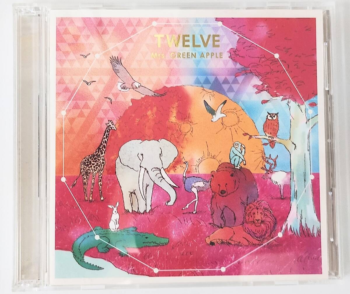 【初回限定版】Mrs. GREEN APPLE /TWELVE 【帯付き】 Mrs. GREEN APPLE1stアルバム『TWELVE』初回限定盤 帯付き Mrs