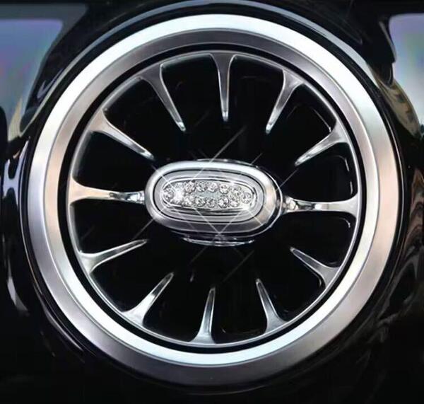 7個 メルセデス ベンツ エアコンダクト ダイヤル カバー スワロフスキータイプ C118 CLA180 CLA200d CLA250 CLA35 CLA45 CLAクラス クーペ