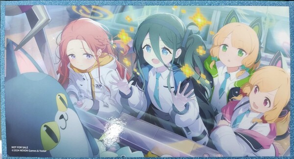 ブルーアーカイブ ブルアカ 中国 yostar 特典 色紙 ゲーム開発部 アリス モモイ ミドリ ユズ