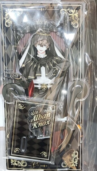 NIJISANJI EN にじさんじ 王座 pop up ポップアップショップ ipstar 中国 カフェ 等身 アクリルスタンド Alban Knox アルバーン ノックス