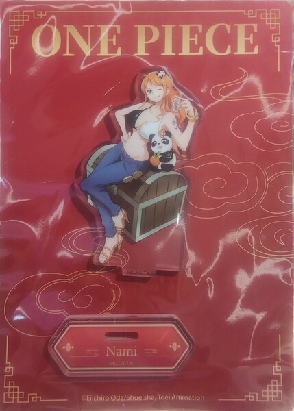 ワンピース one piece 麦わらストア 中国 アクリルスタンド ナミ NAMI