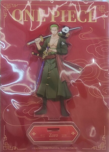 ワンピース one piece 麦わらストア 中国 アクリルスタンド ゾロ