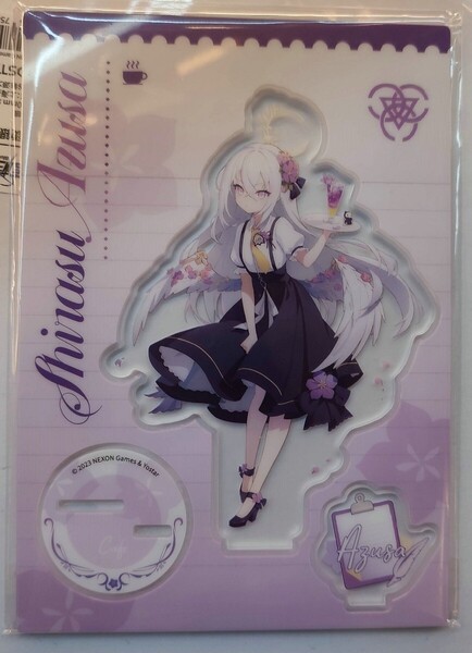 ブルアカ ブルーアーカイブ 中国 上海 限定 コラボカフェ アクリルスタンド 白洲アズサ 梓