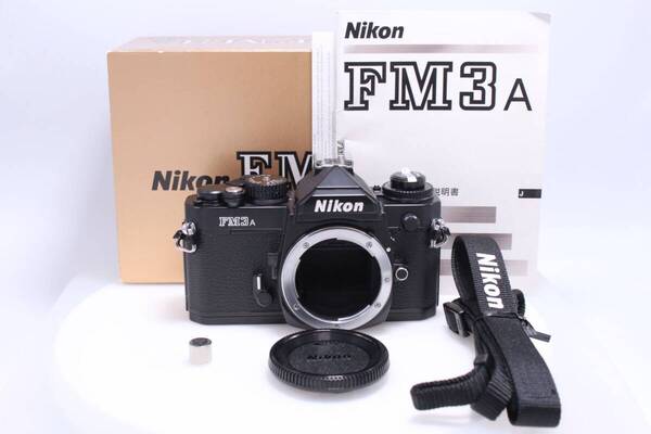 【美品】Nikon FM3A ボディ ブラック フィルムカメラ