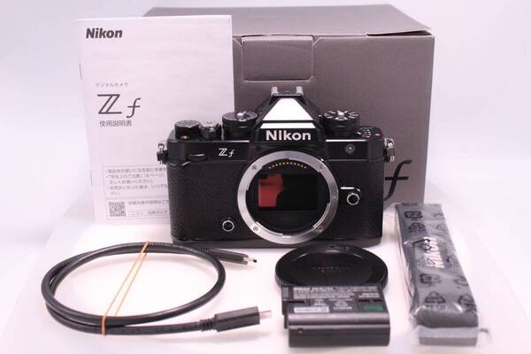 【1,619回】Nikon Z f ボディ ミラーレス一眼 フルサイズ ニコン【超極美品】